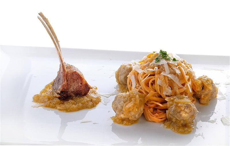 Tagliatelle Spicy with Lamb Genovese