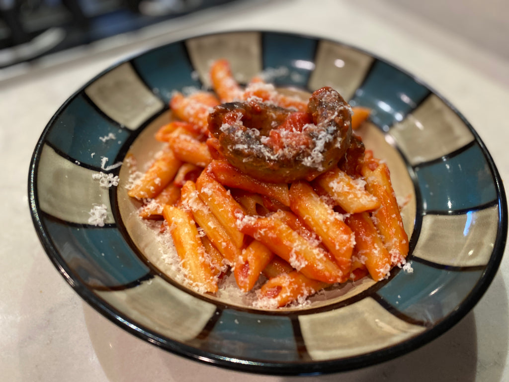 Penne Alla Salsiccia e Pomodoro