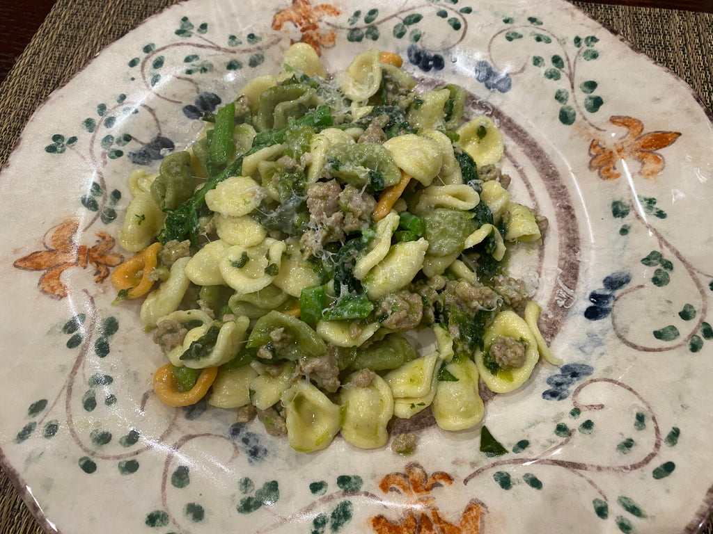 Orecchiette with Broccoli Rabe and Sausage